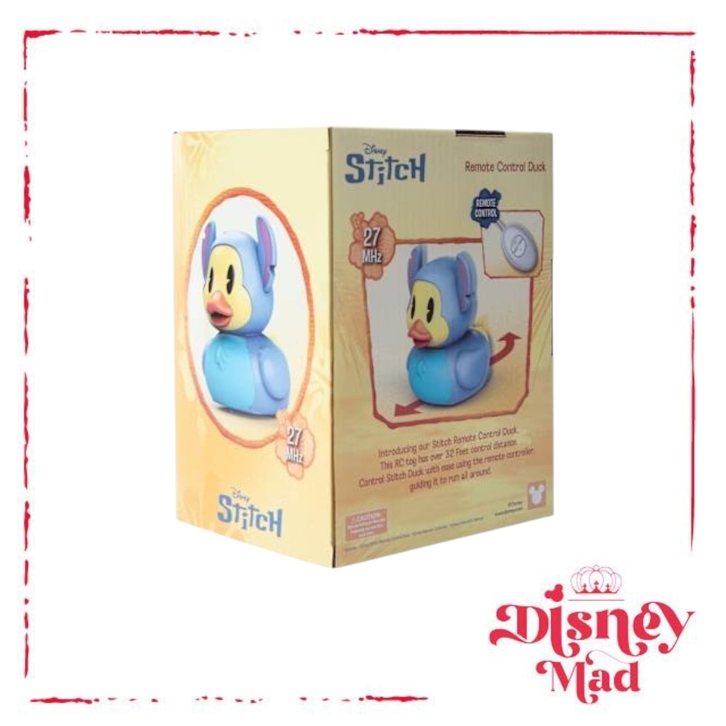 Stitch Disney Remote Control Duck