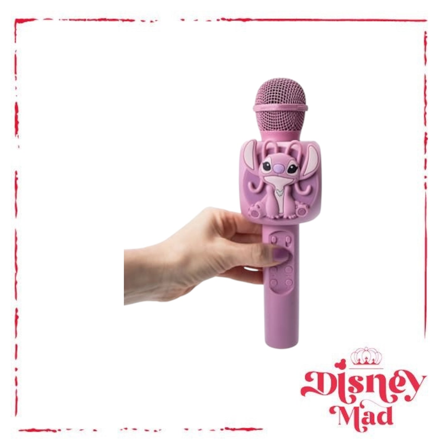Disney Angel Bluetooth® LED Karaoke Microphone