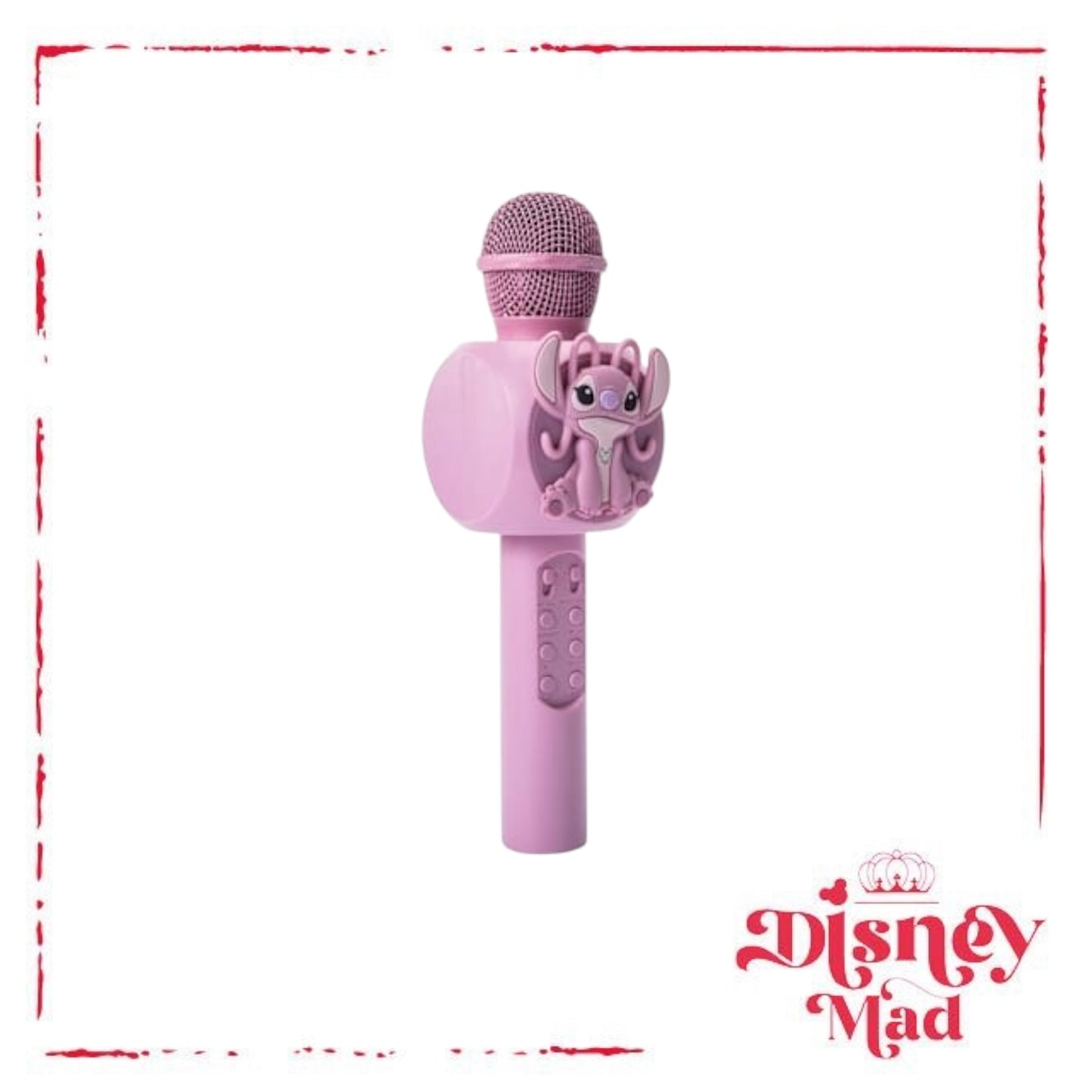 Disney Angel Bluetooth® LED Karaoke Microphone