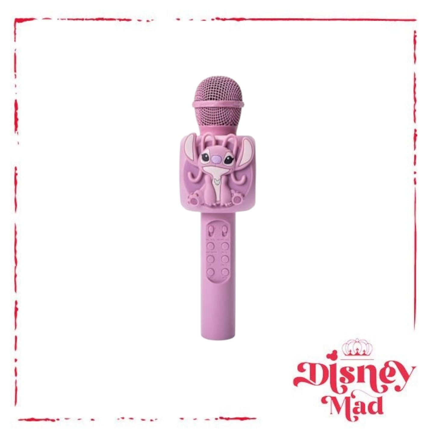Disney Angel Bluetooth® LED Karaoke Microphone