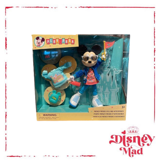 Disney Play in The Park Mickey Mouse Doll And Accessories - Disney Parks