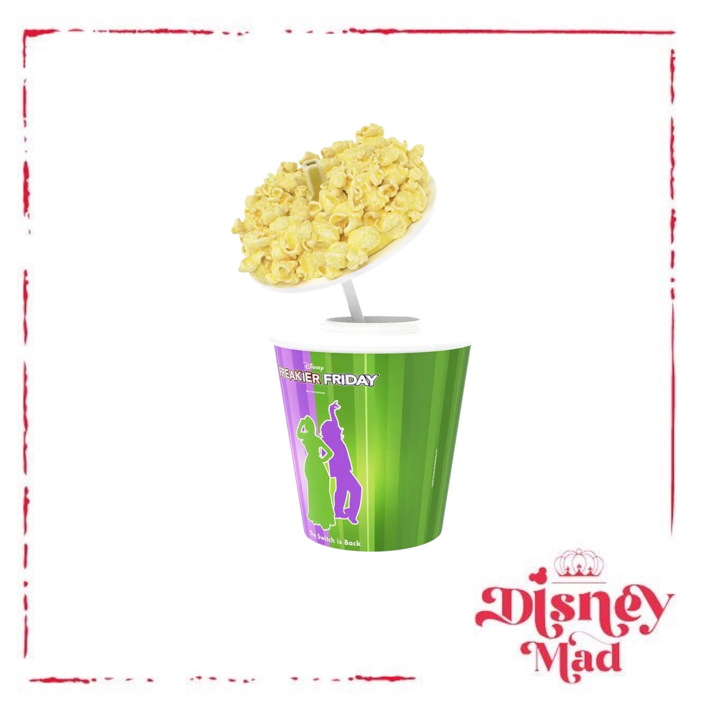 Disney Freakier Friday Popcorn Bucket Switch Cup Sipper