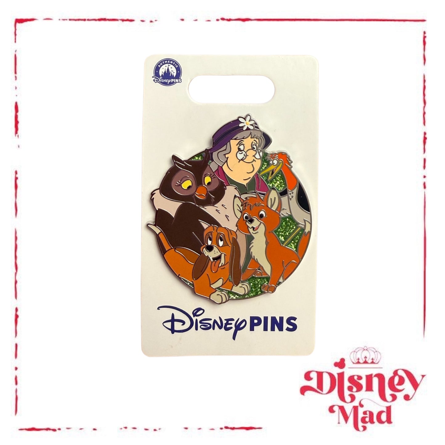 Disney Parks Family Cluster Pin Fox & The Hound - 2025