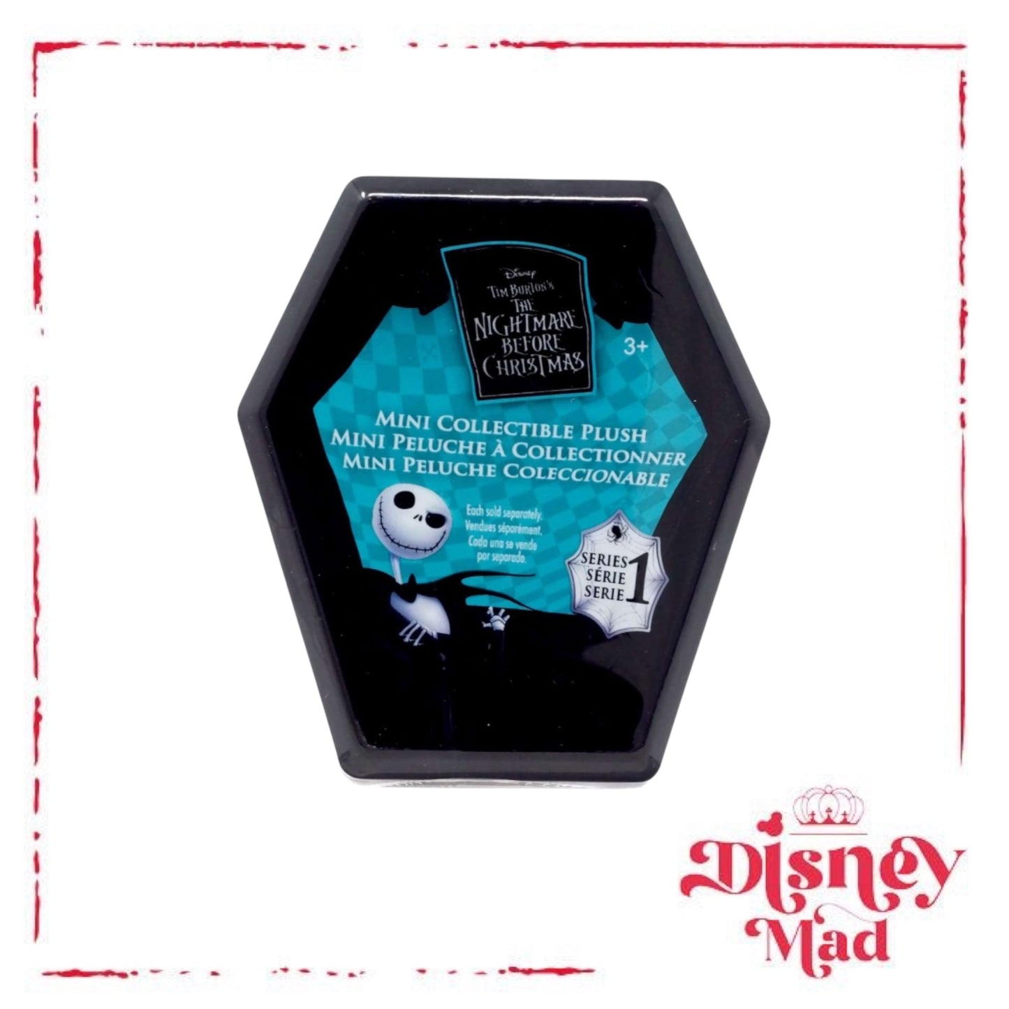 Disney The Nightmare Before Christmas Mini Collectible Plush Mystery Pack