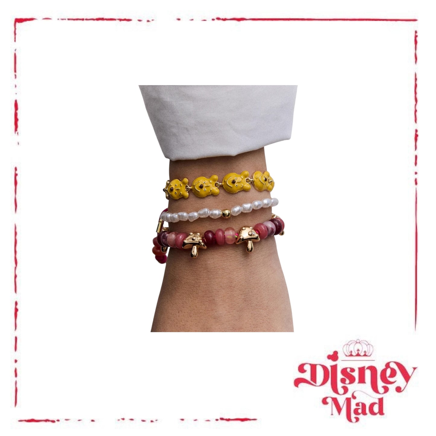 Disney Baublebar - Winnie The Pooh Repeating Bracelet