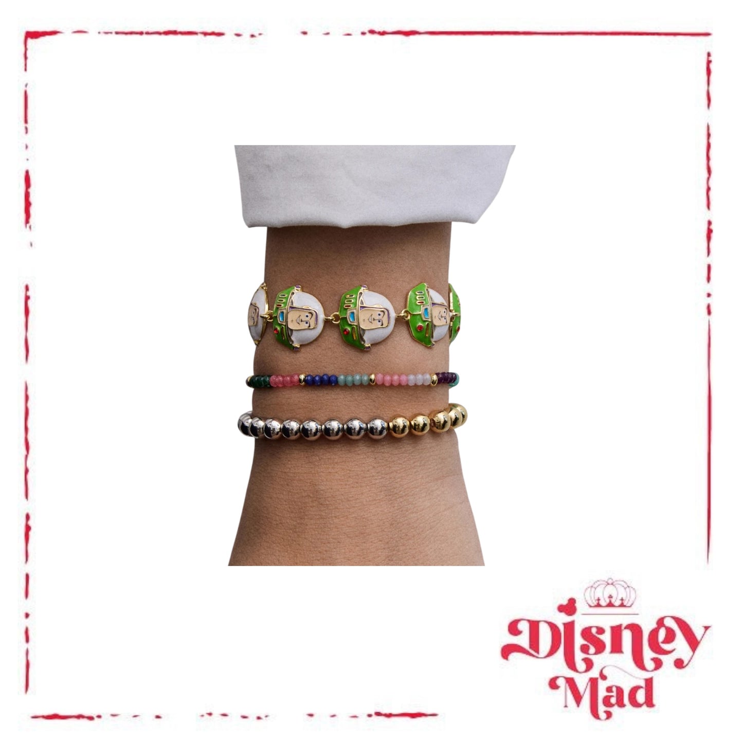 Disney Baublebar - Pixar Buzz Lightyear Repeating Bracelet
