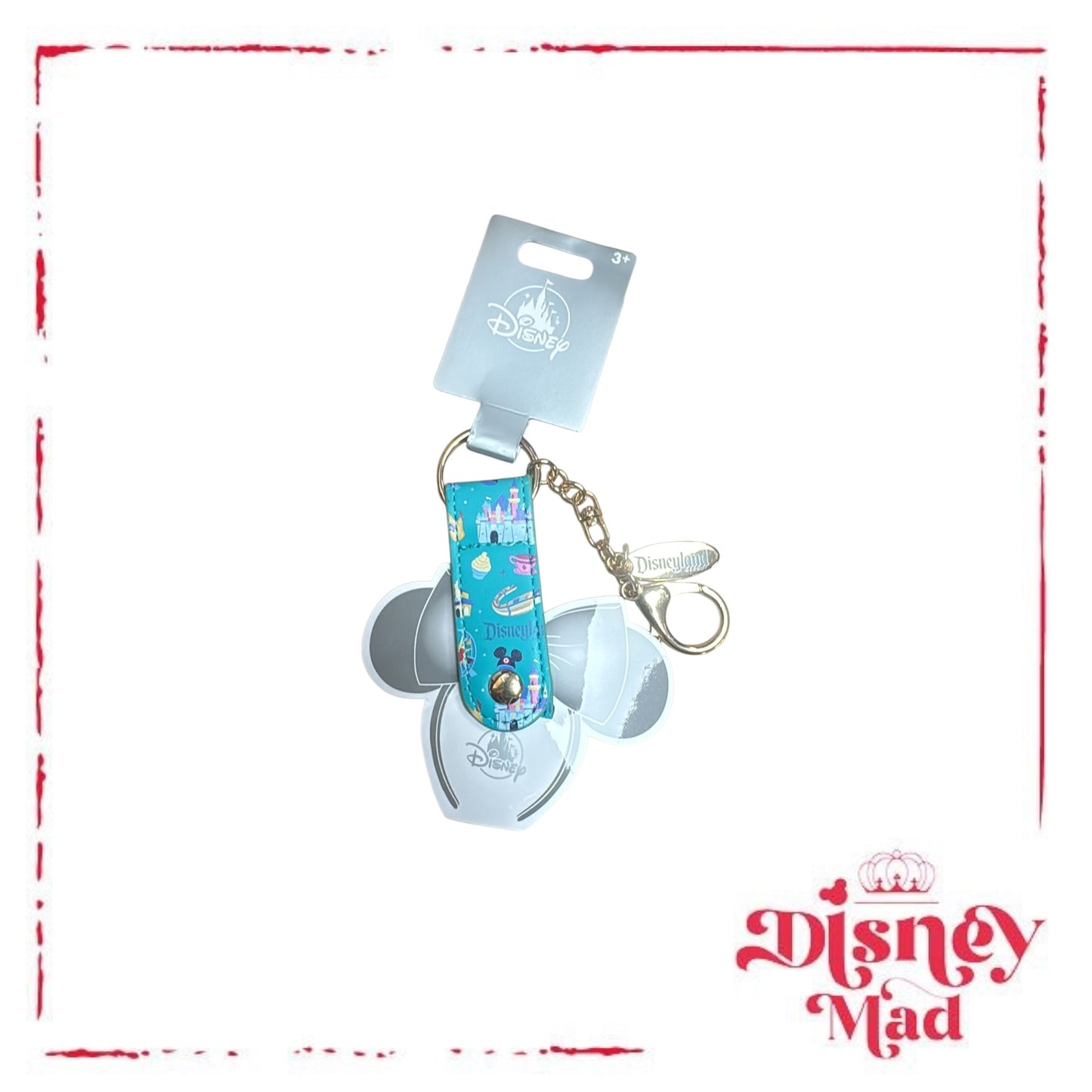 Disney Land Park Bag Charm - Disney Parks