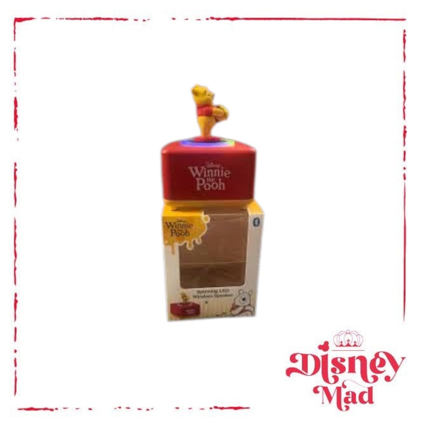 Disney Spinning LED Wireless Speaker Winnie the Pooh