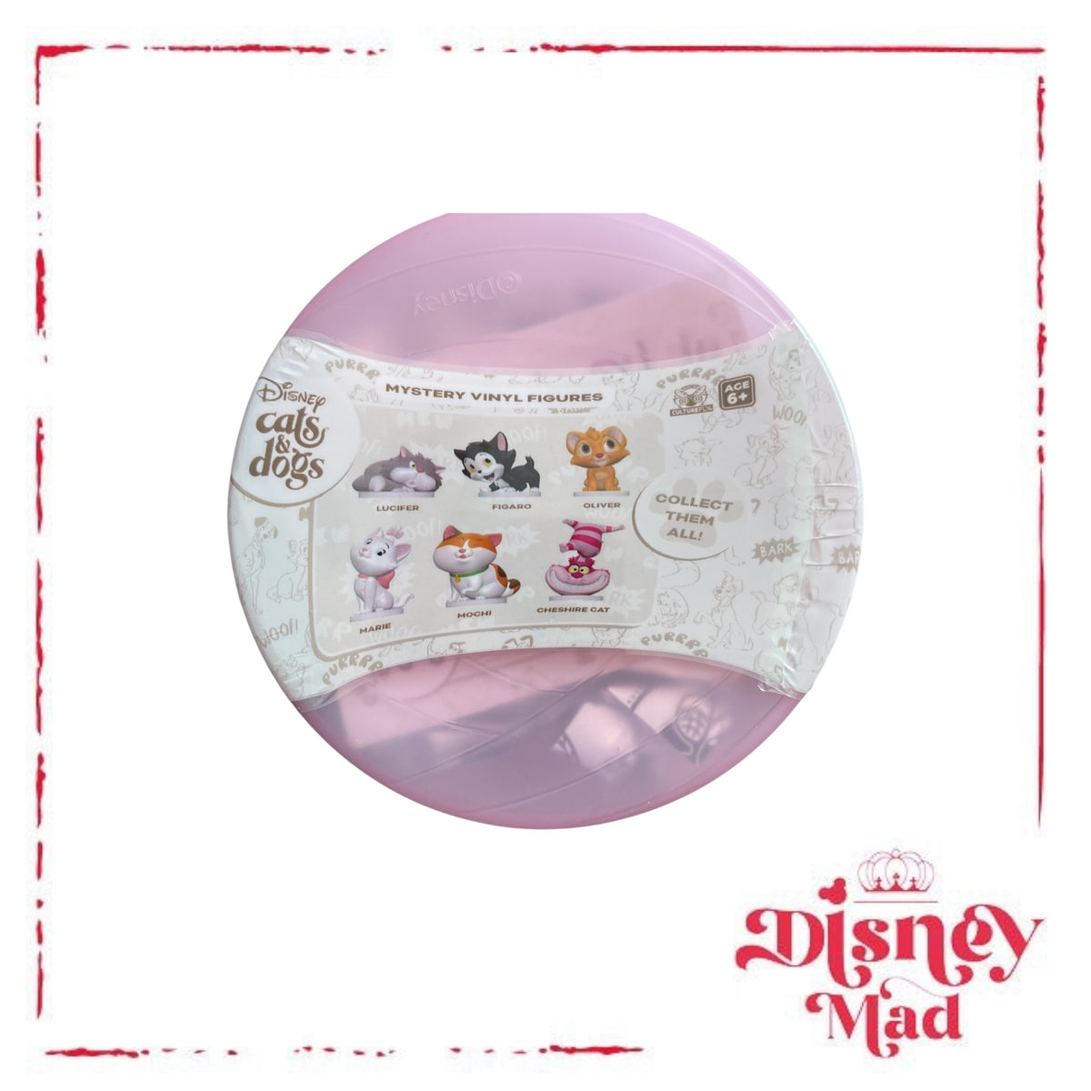 Disney Cats Random Mystery Vinyl Figure