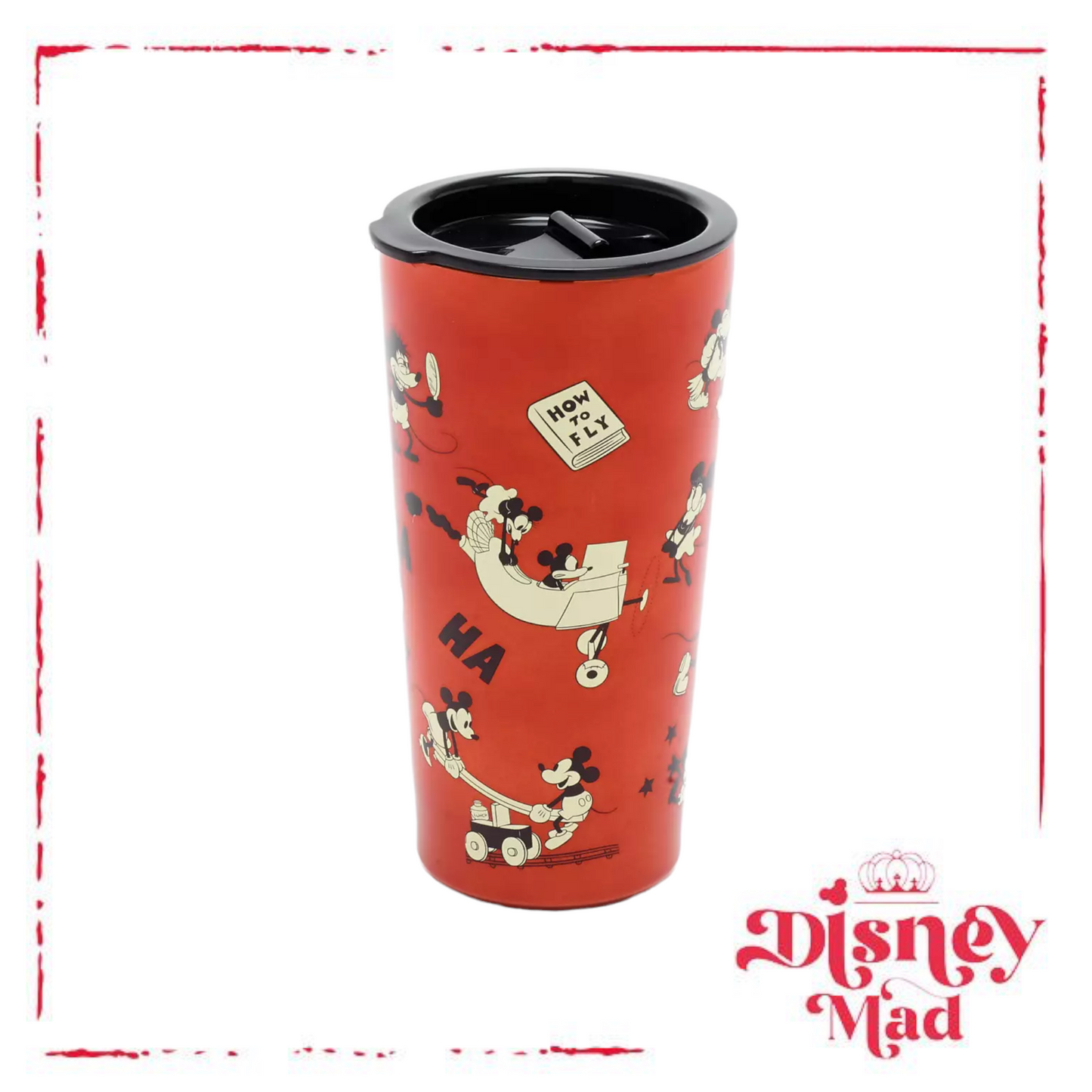 Disney Parks Mickey Mouse Travel Tumbler
