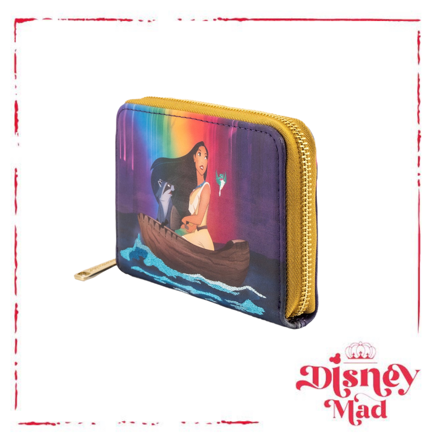 Disney Loungefly Pocahontas Just Around the River Bend Wallet