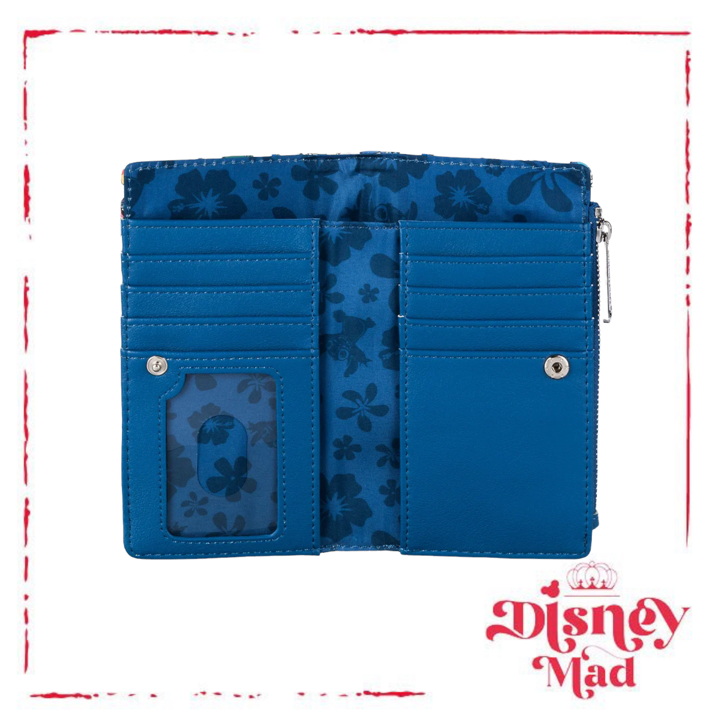 Disney Loungefly Stitch Tropical Wallet Disney Parks Exclusive