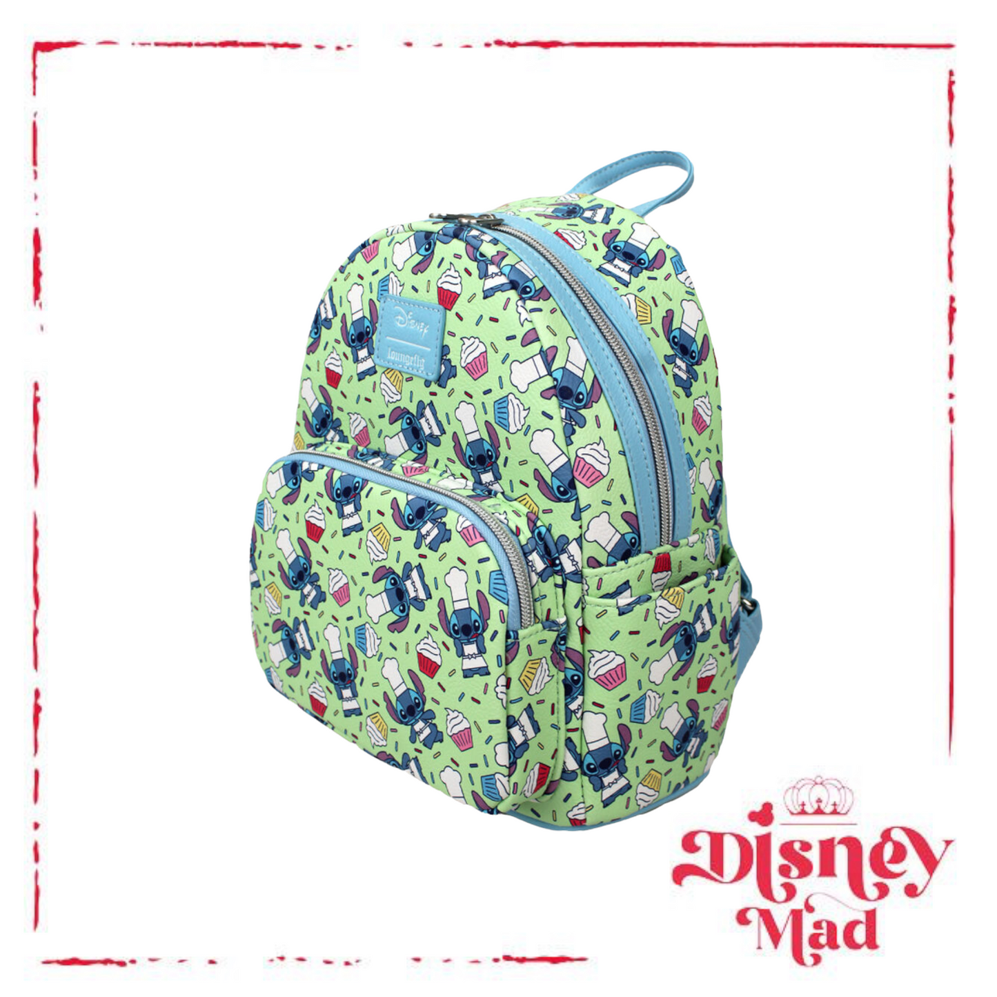 Disney Loungefly Lilo & Stitch Chef Stitch Mini Backpack