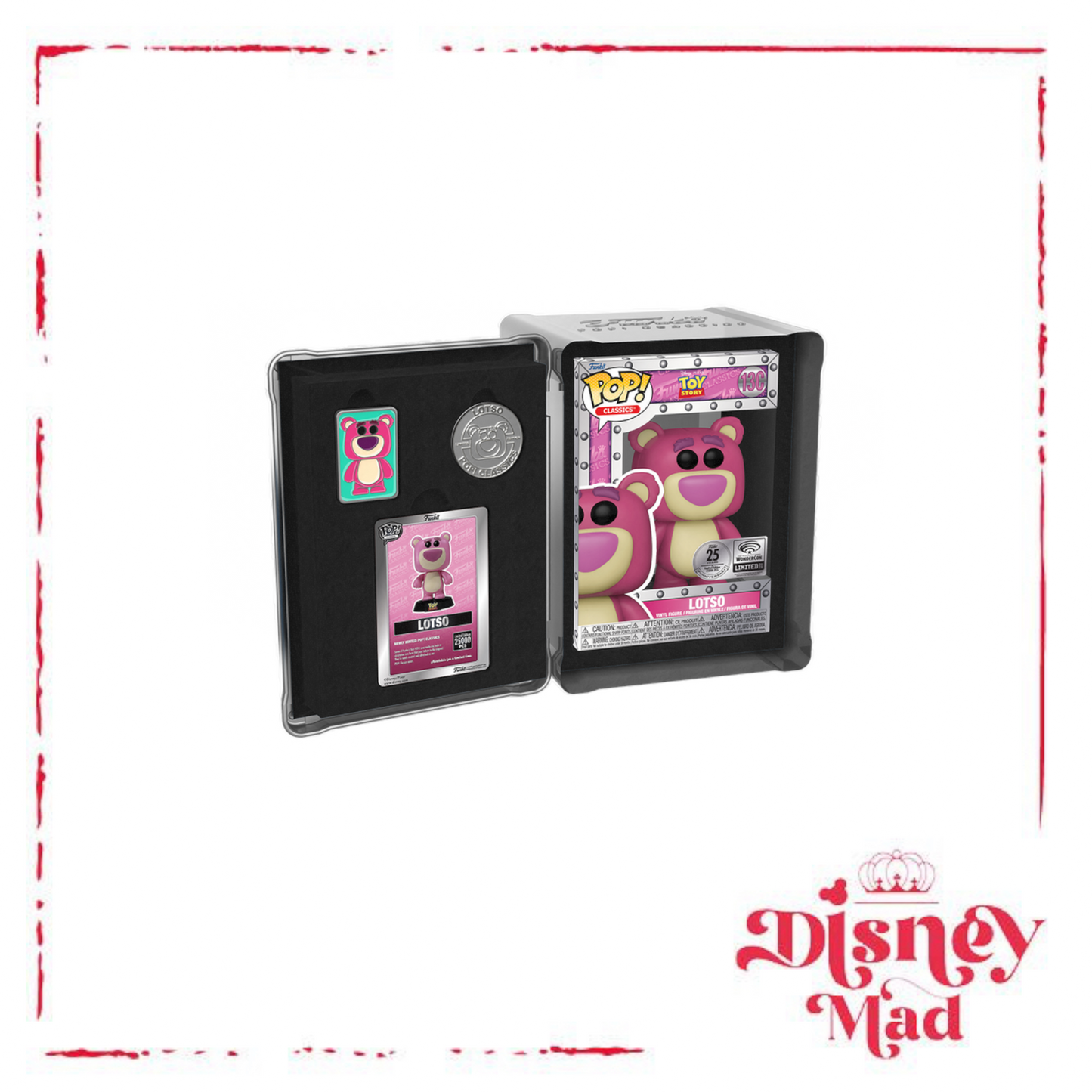 Lotso 25th Anniversary Funko Pop! Classics Wonder Con 2023 Exclusive Sealed