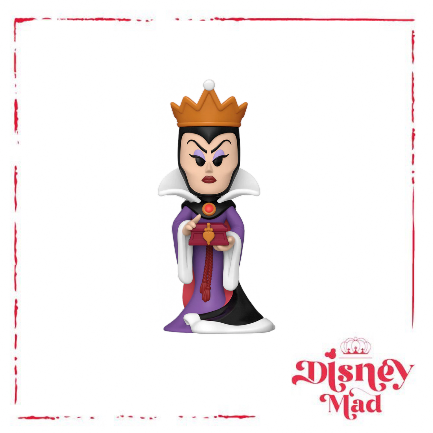 The Queen 3L Funko Soda Vinyl Figure Disney Wonder Con 2023 Official Exclusive Chance of chase and chance of 2023 Wonder Con official exclusive