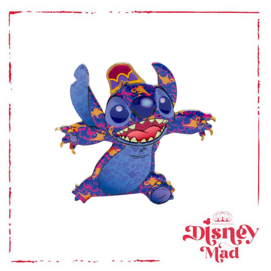 Stitch Crashes Disney - Aladdin Jumbo Pin