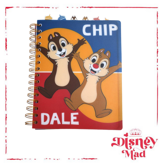 Disney Chip ‘n Dale Portrait Tab Journal