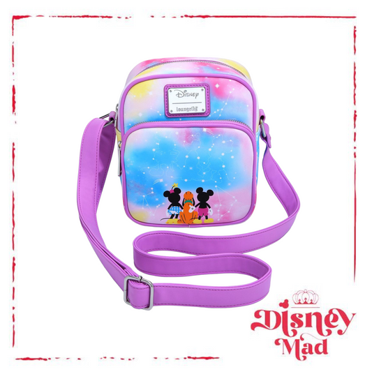 Disney Loungefly Minnie & Mickey Mouse Constellation Crossbody Bag - BoxLunch Exclusive