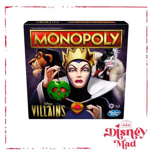 Monopoly: Disney Villains Edition Board Game *slight box damage