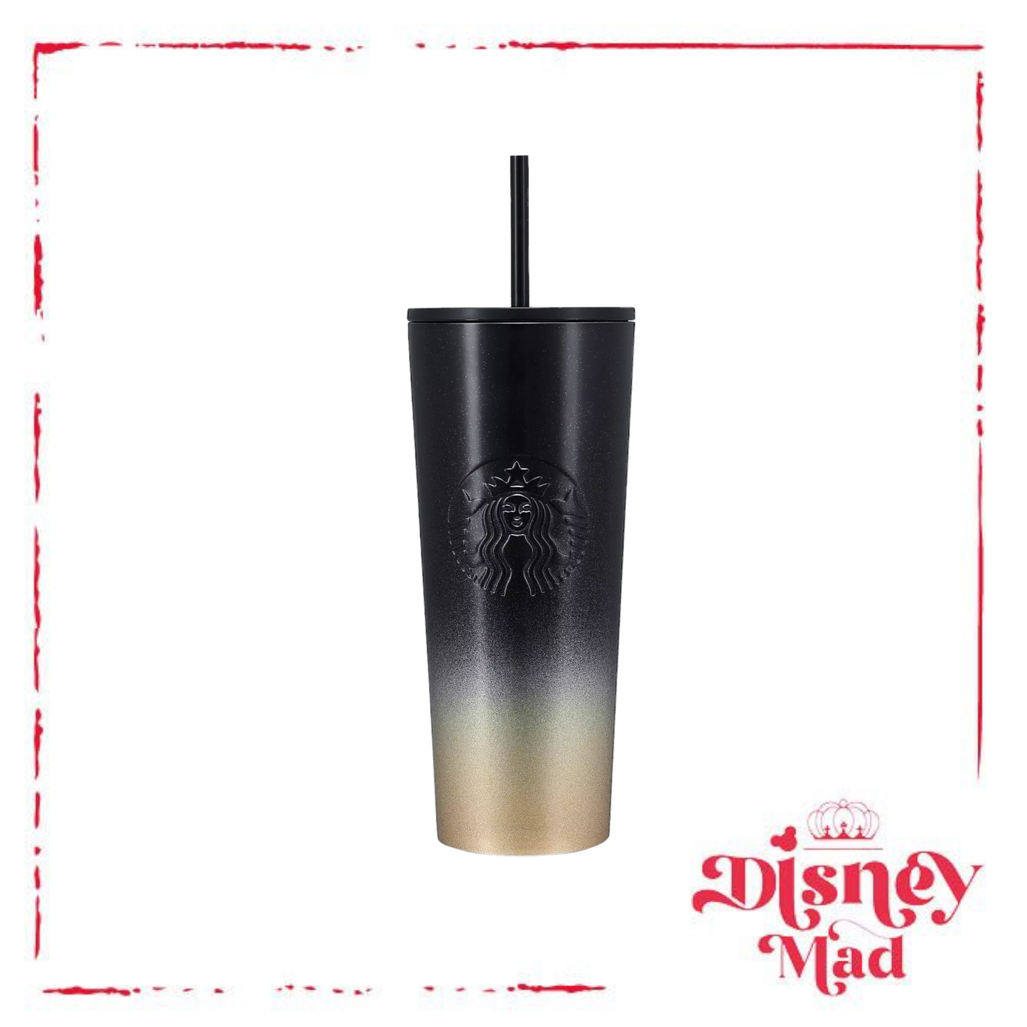 Walt Disney World 50th Anniversary Starbucks Stainless Steel Tumbler Disney Parks