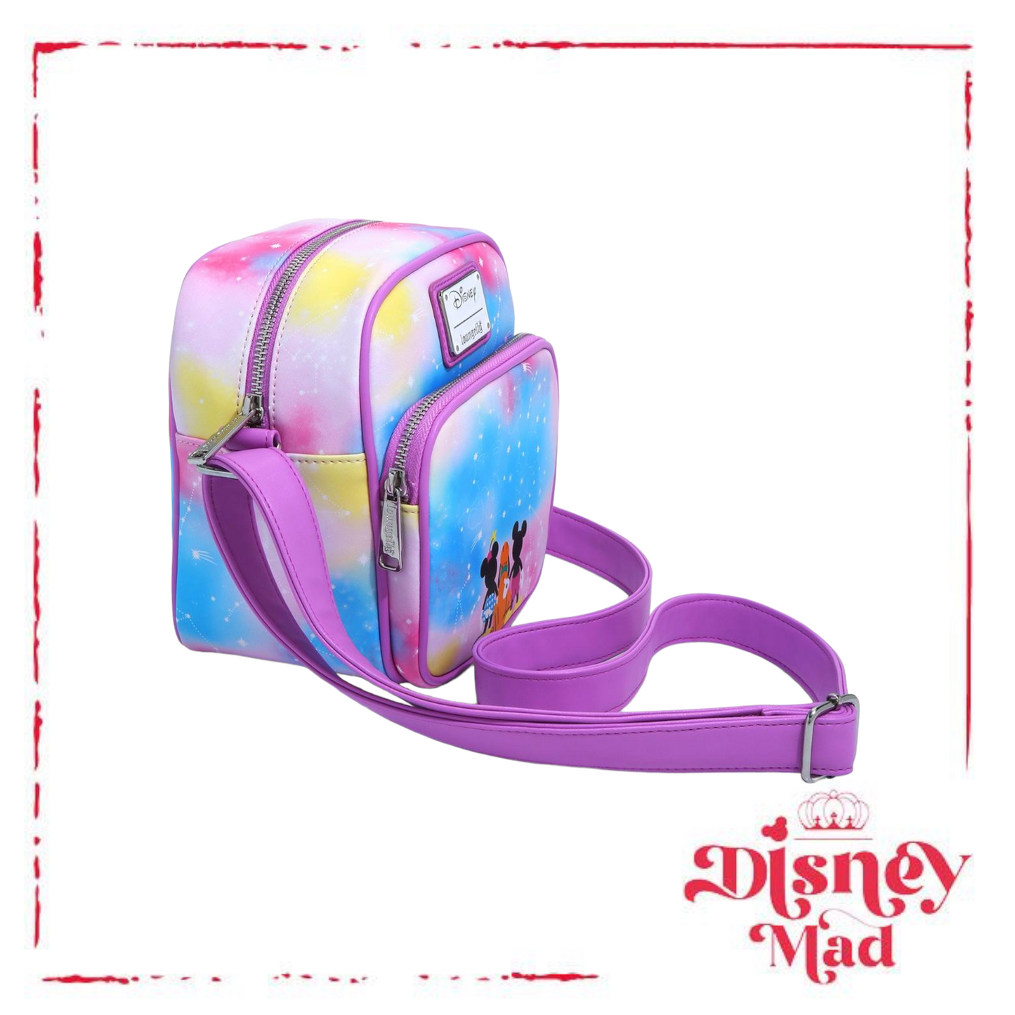 Disney Loungefly Minnie & Mickey Mouse Constellation Crossbody Bag - BoxLunch Exclusive