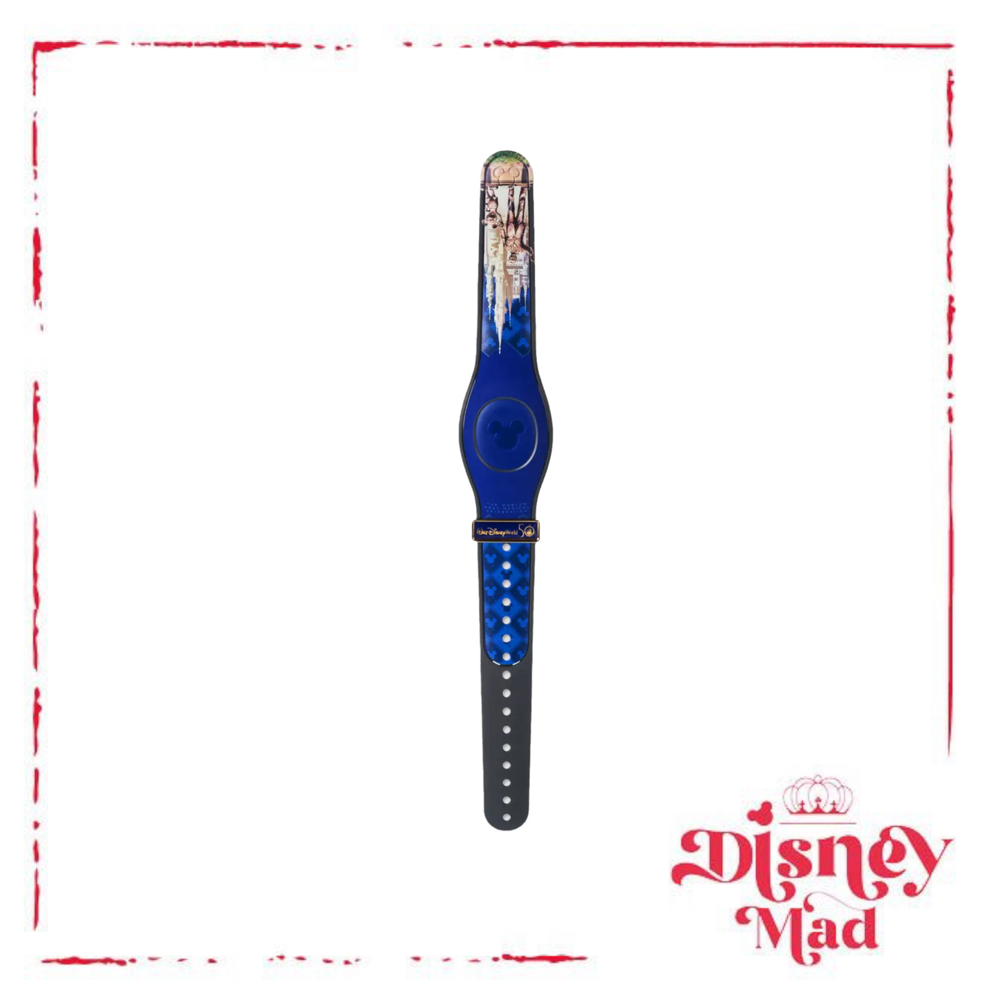 Walt Disney and Mickey Mouse ''Partners'' Disney Parks Exclusive Magic Band Walt Disney World 50th Anniversary Limited Release