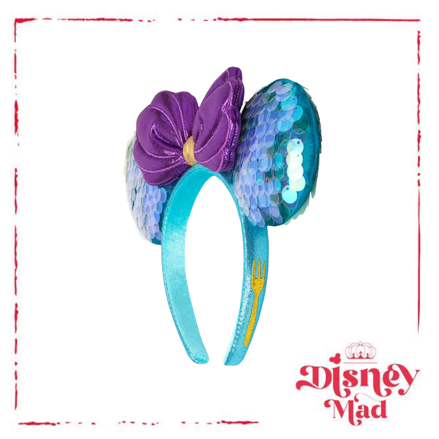 The Little Mermaid Minnie Mouse Ears Headband