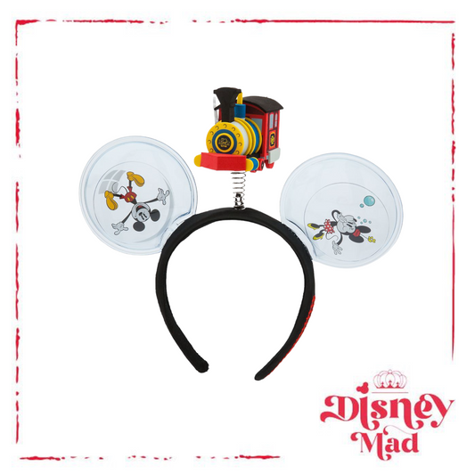 Disney Loungefly Mickey & Minnie's Runaway Railway Headband
