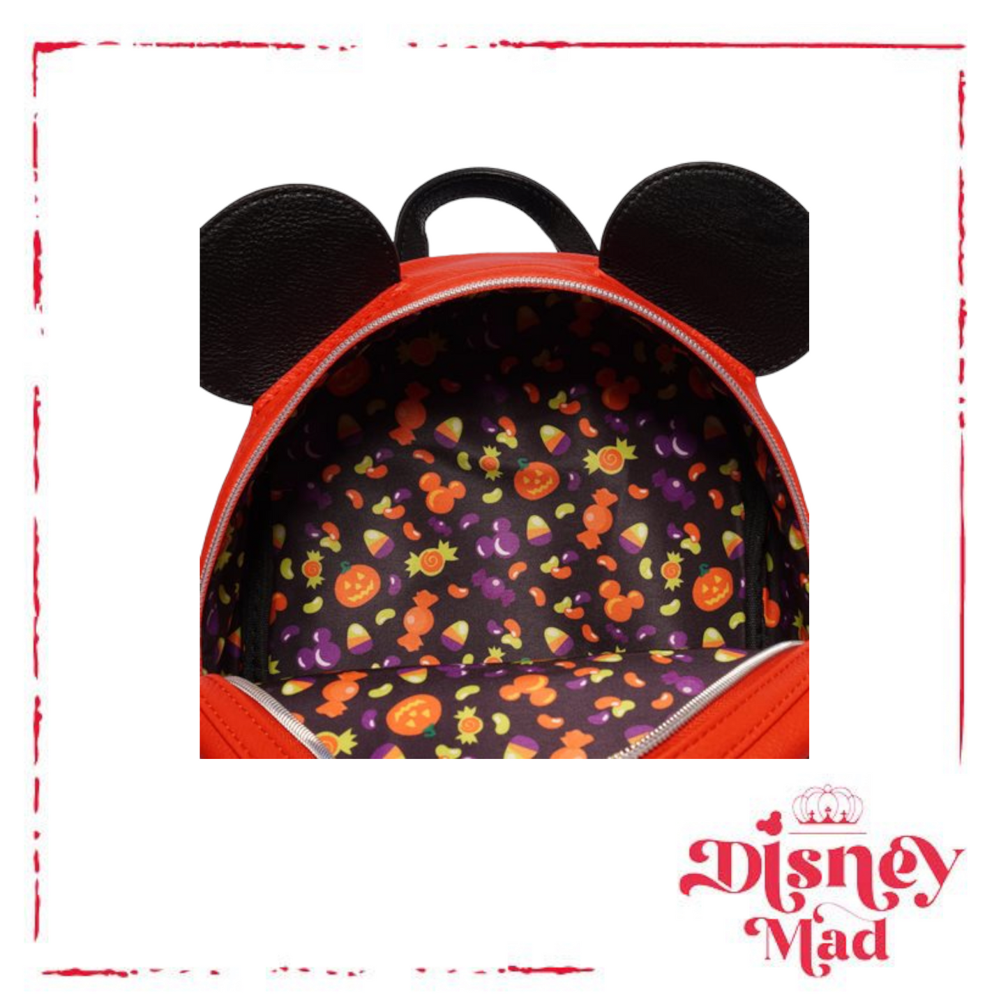 Disney Loungefly Mickey Mouse Halloween Devil Mickey Mini-Backpack - Entertainment Earth Exclusive