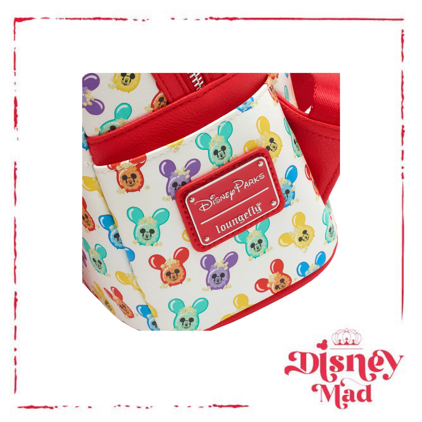 Loungefly Mickey Mouse Popcorn Backpack