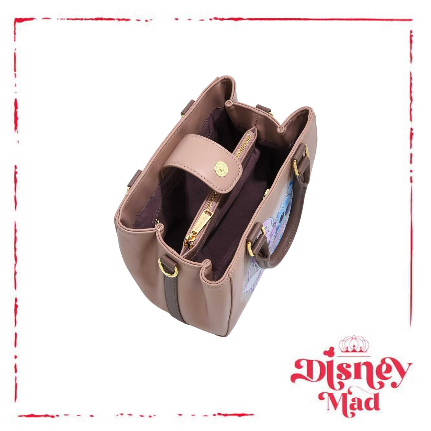 Loungefly Disney Lilo & Stitch Stitch & Angel Handbag - BoxLunch Exclusive