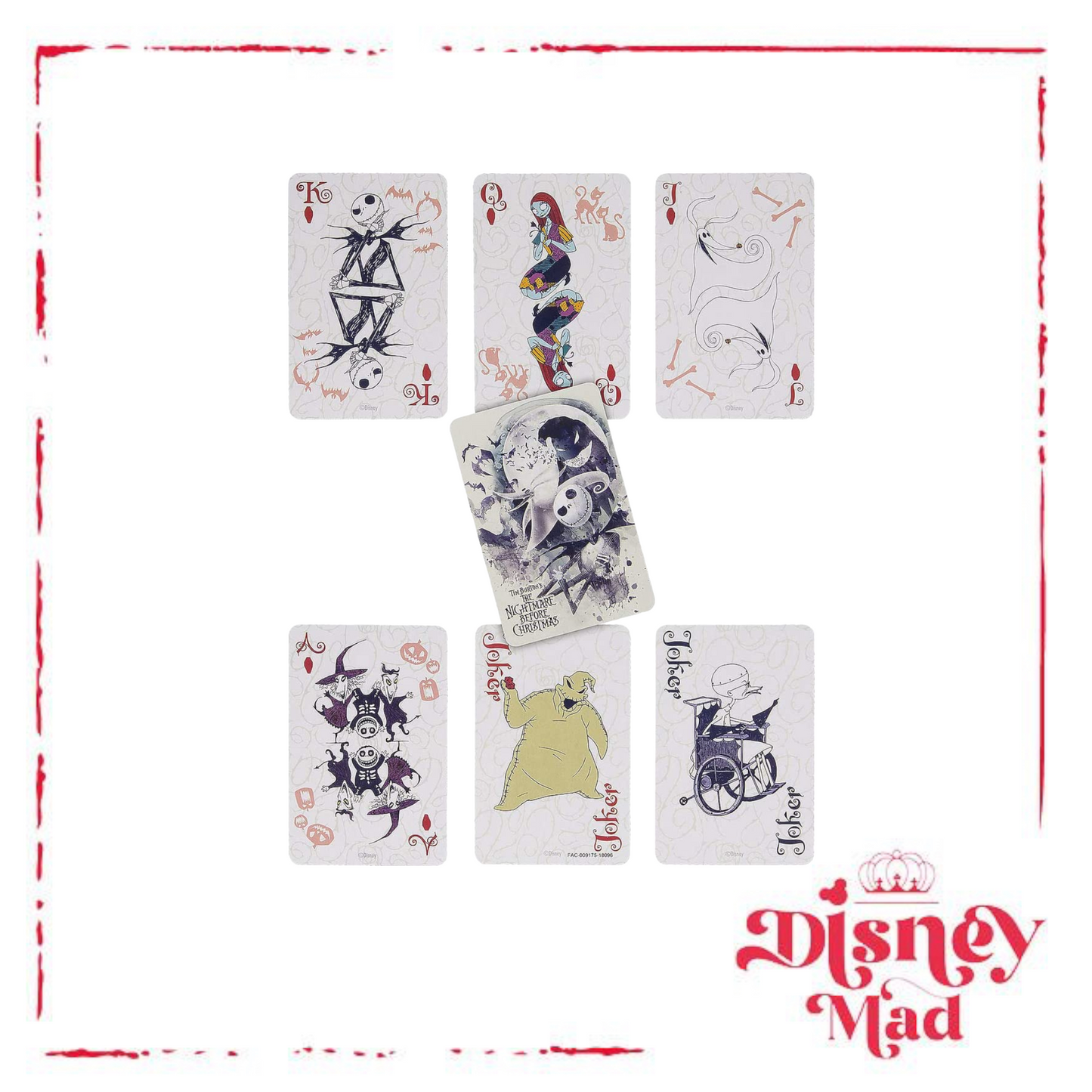 Disney Playing Cards - Nightmare Before Christmas Parks Exclusive