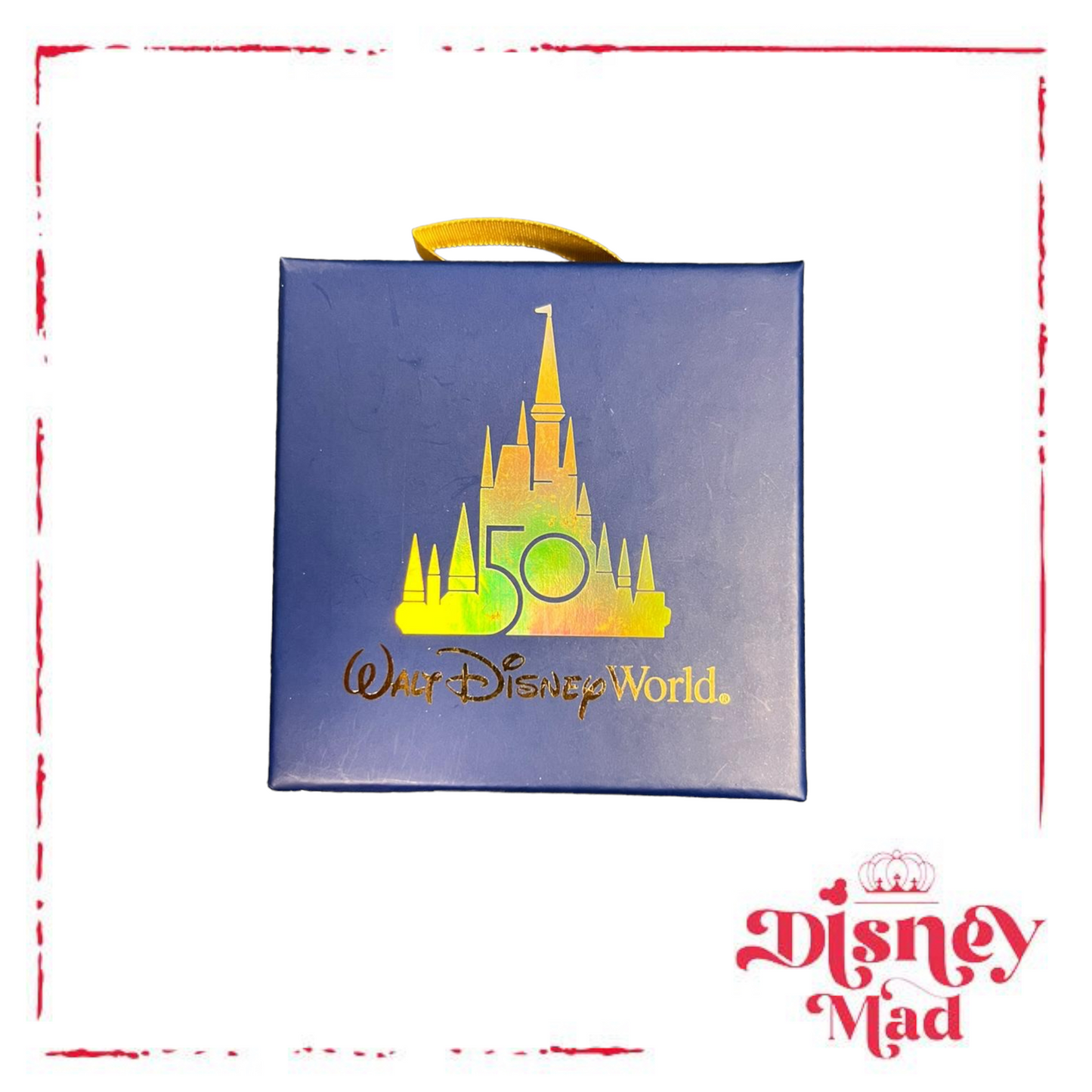 Disney Necklace & Earrings Set - 50th Anniversary - Cinderella Castle - Parks Exclusive