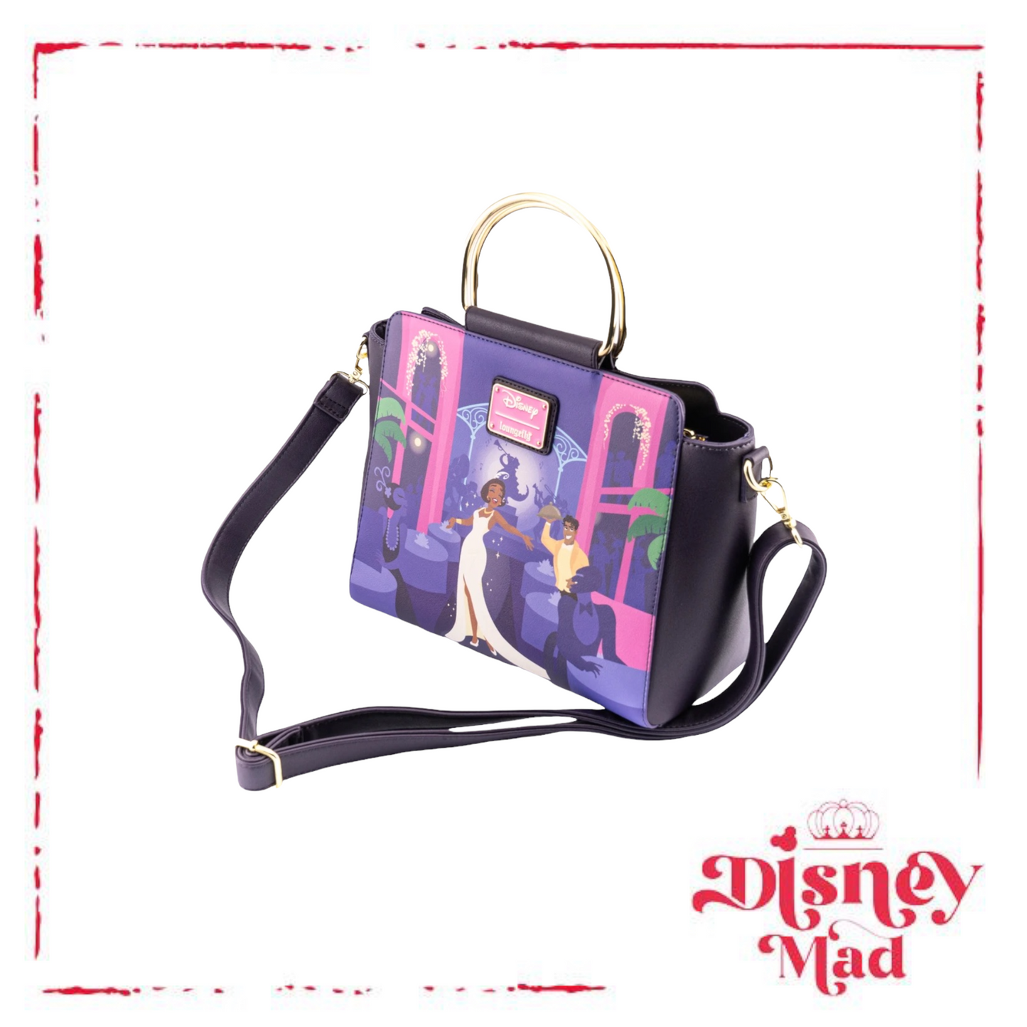 Loungefly Disney Princess and the Frog Tianas Palace Crossbody