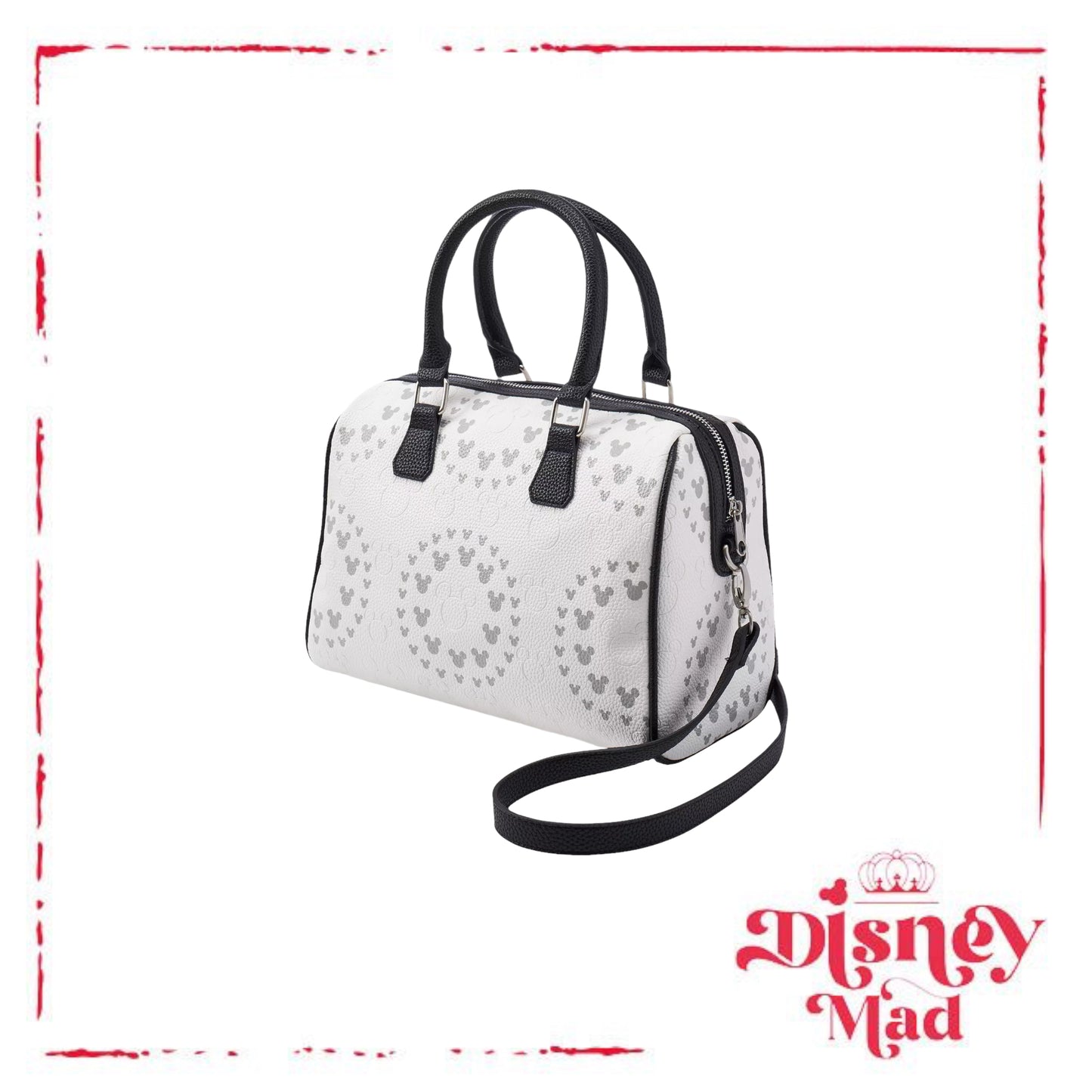 Mickey Mouse Icon Geometric Satchel