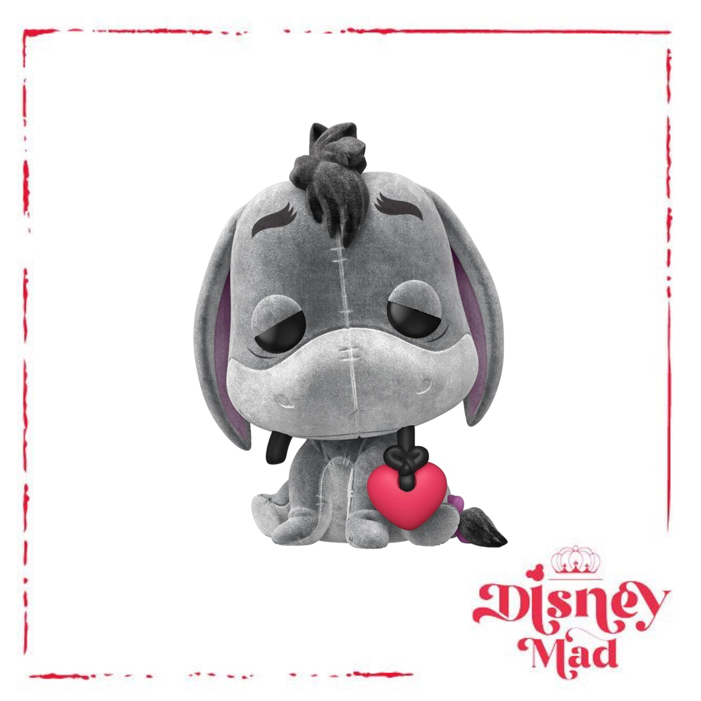 Funko Disney Winnie The Pooh Pop! Eeyore Flocked Vinyl Figure Hot Topic Exclusive