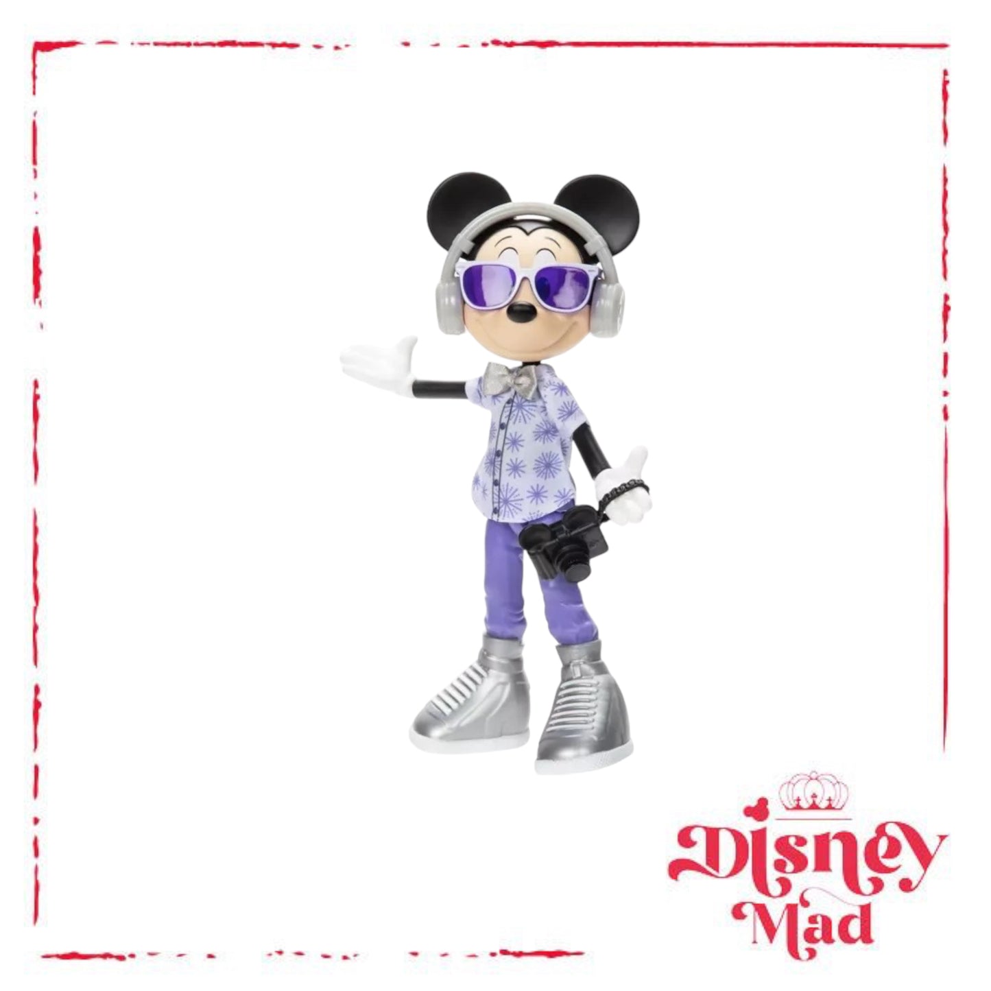 Mickey Mouse Platinum Celebration Doll and Accessories Set – Disney100 * Box Damage
