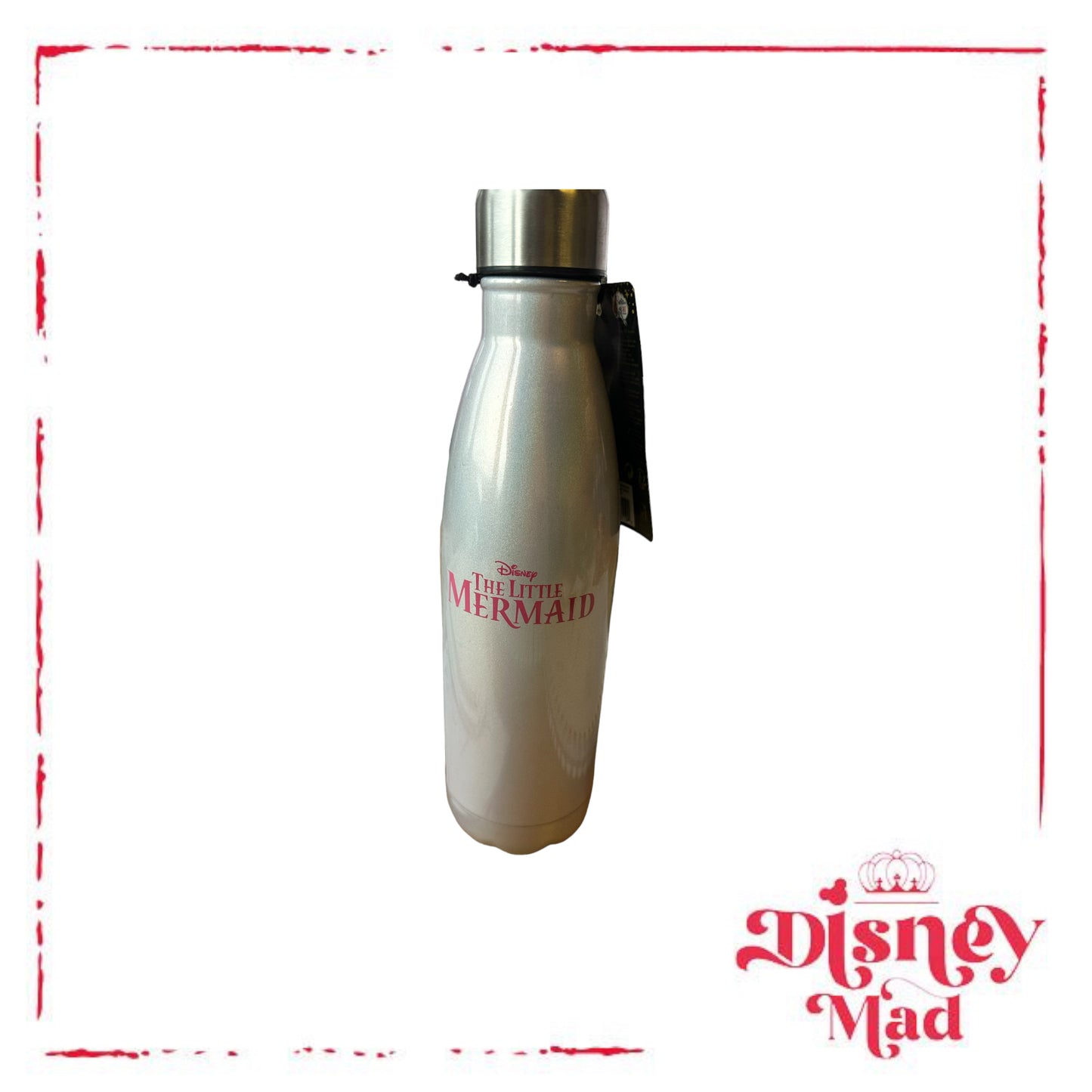 Little Mermaid - Metal Water Bottle - On My Wave Length