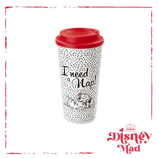 Disney 101 Dalmatians I Need a Nap Lidded Mug