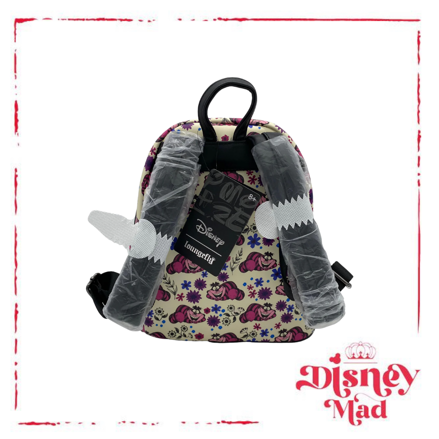 Loungefly Cheshire Cat All Over Print Mini Backpack