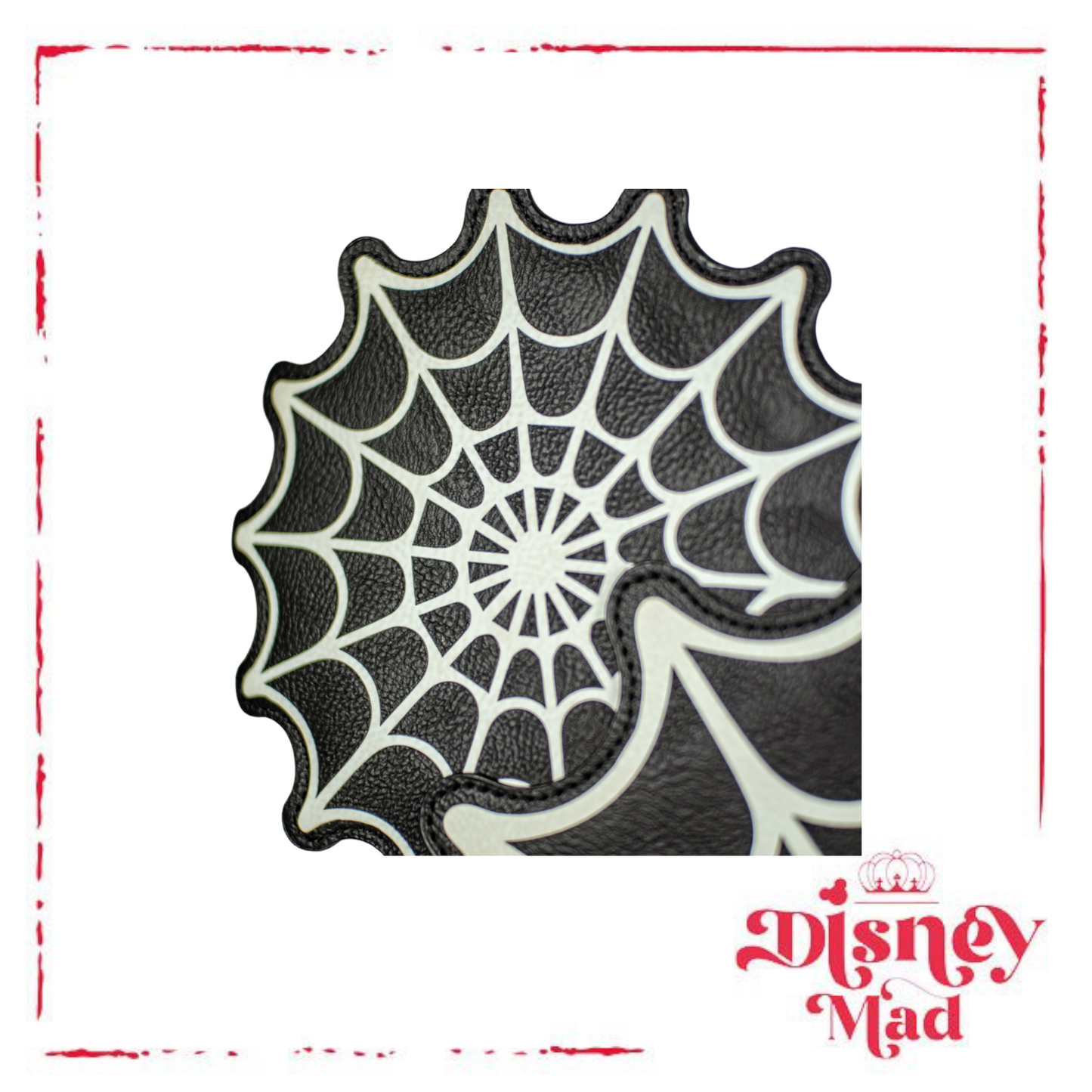Disney Loungefly Mickey Mouse Spiderweb Mickey Glow in the Dark Crossbody – Entertainment Earth Exclusive