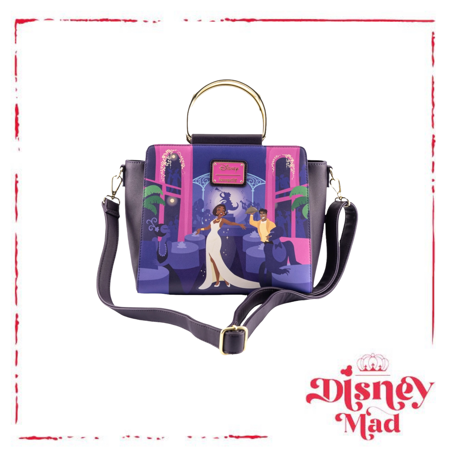 Loungefly Disney Princess and the Frog Tianas Palace Crossbody