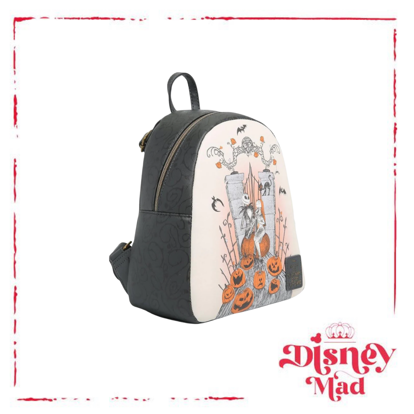 Loungefly Disney - Jack & Sally Graveyard Mini Backpack
