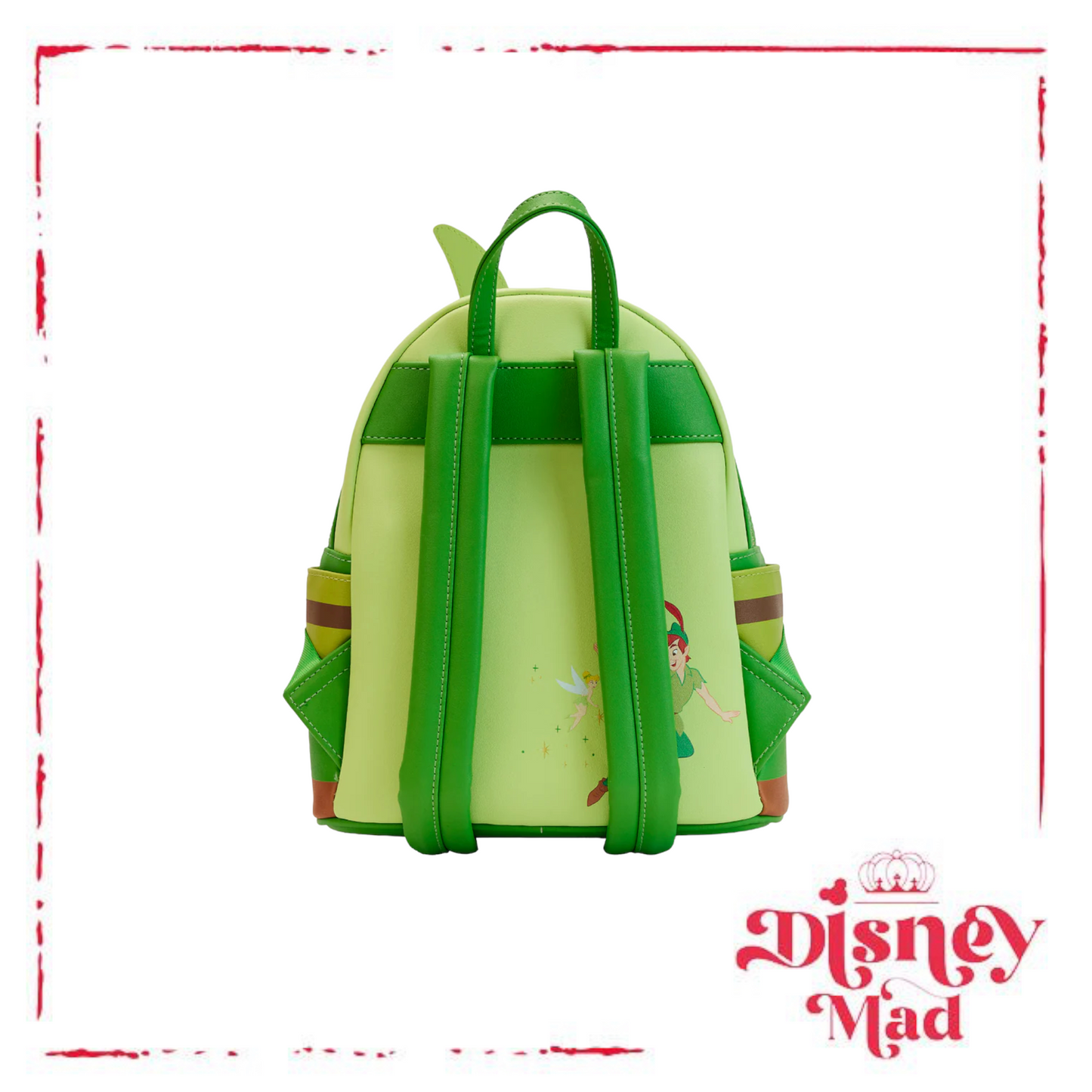 Limited Edition Exclusive - Peter Pan and Tinker Bell Cosplay Mini Backpack with Coin Purse