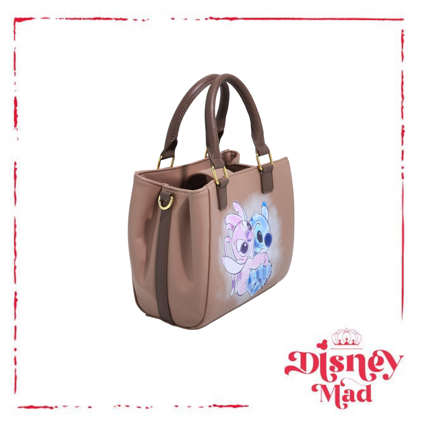 Loungefly Disney Lilo & Stitch Stitch & Angel Handbag - BoxLunch Exclusive