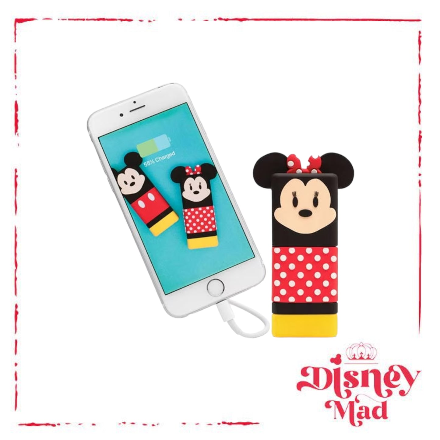 Minnie Mouse PowerSquad Powerbank - 5000mAh