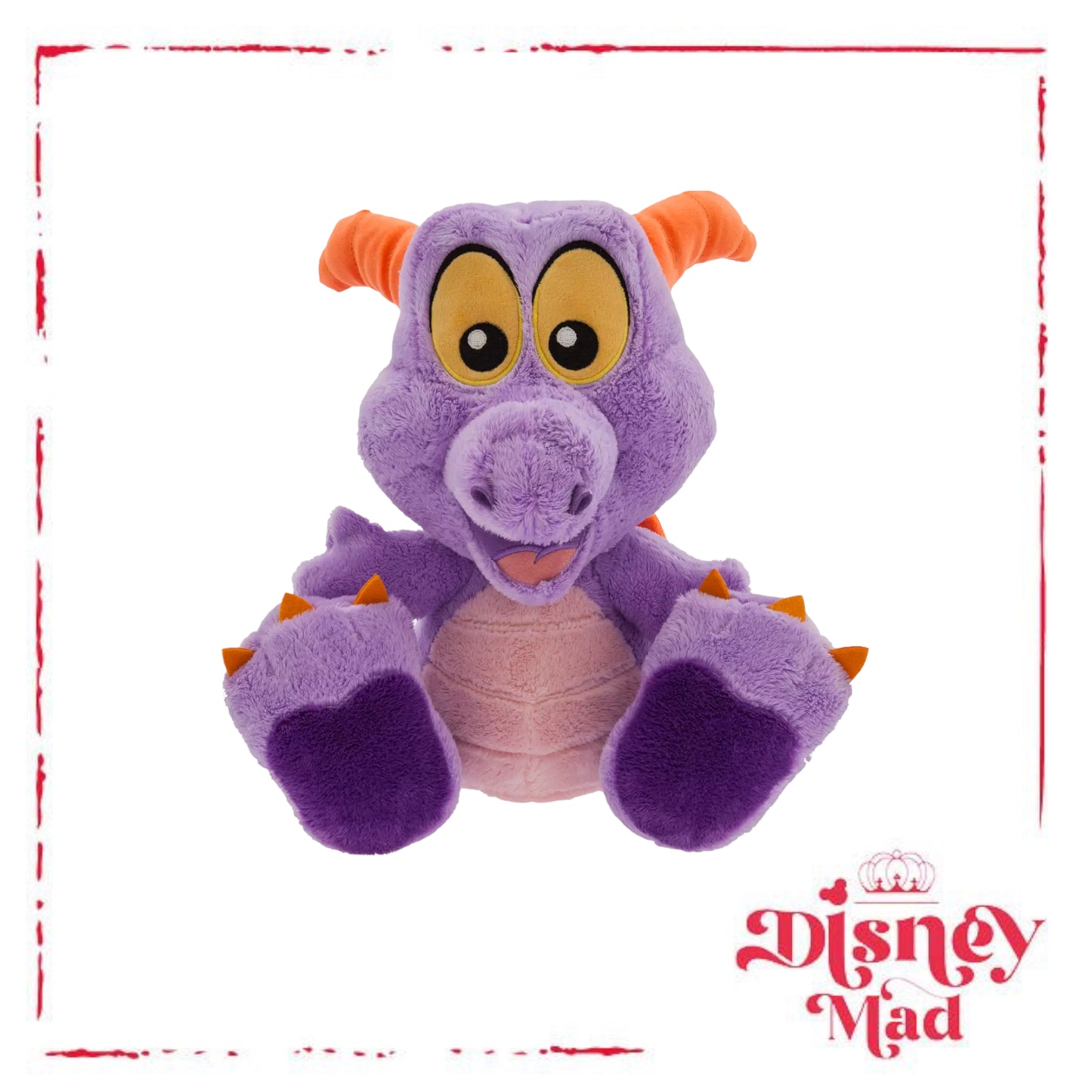 Figment Big Feet Plush – Small 10'' - Disney Parks