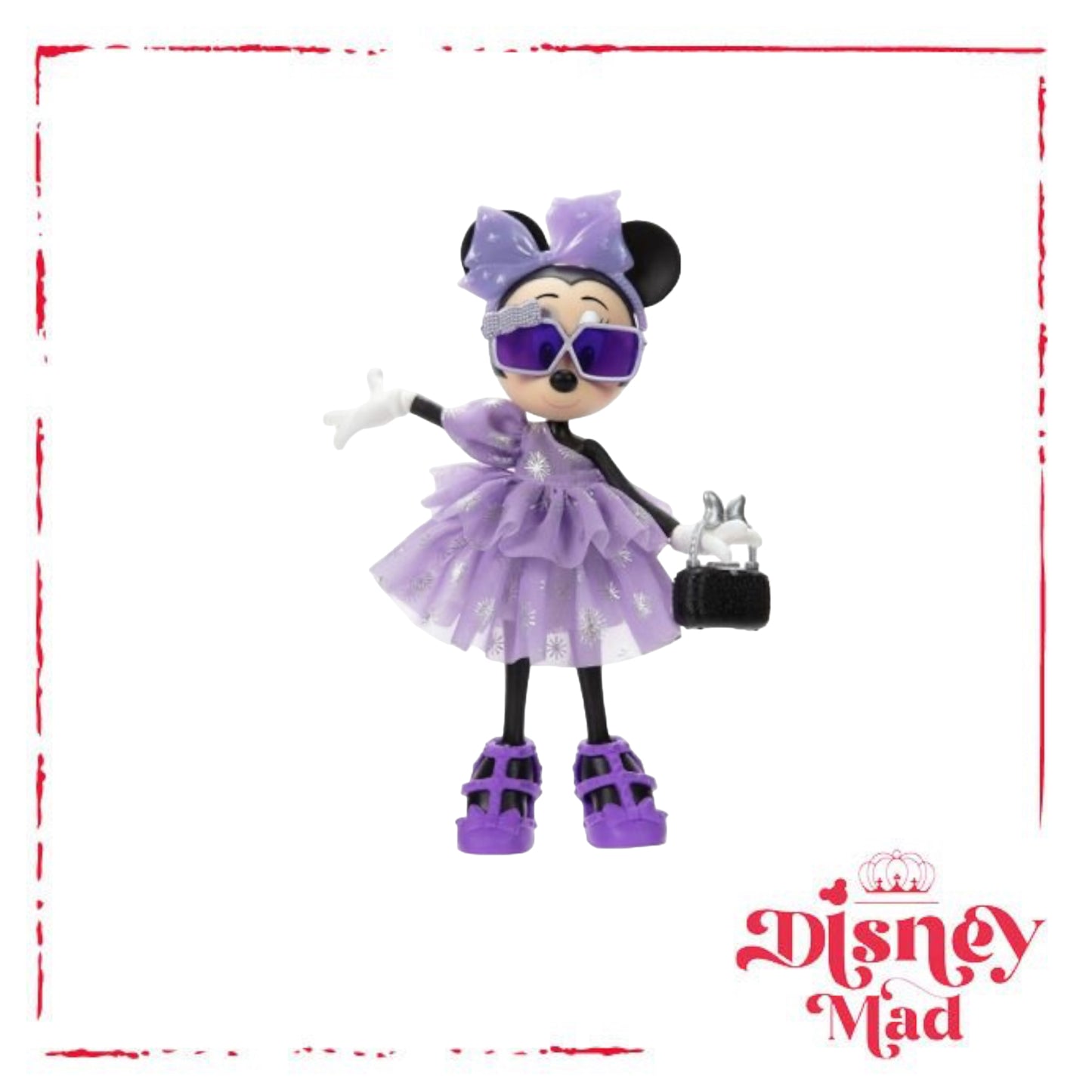 Minnie Mouse Platinum Celebration Doll and Accessories Set – Disney100