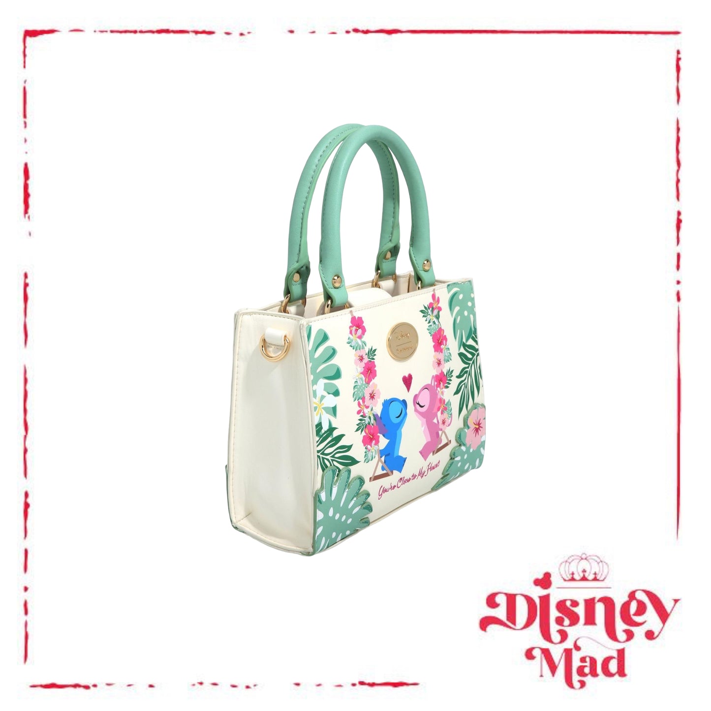 Our Universe Disney Lilo & Stitch: The Series Stitch & Angel Swing Handbag - BoxLunch Exclusive