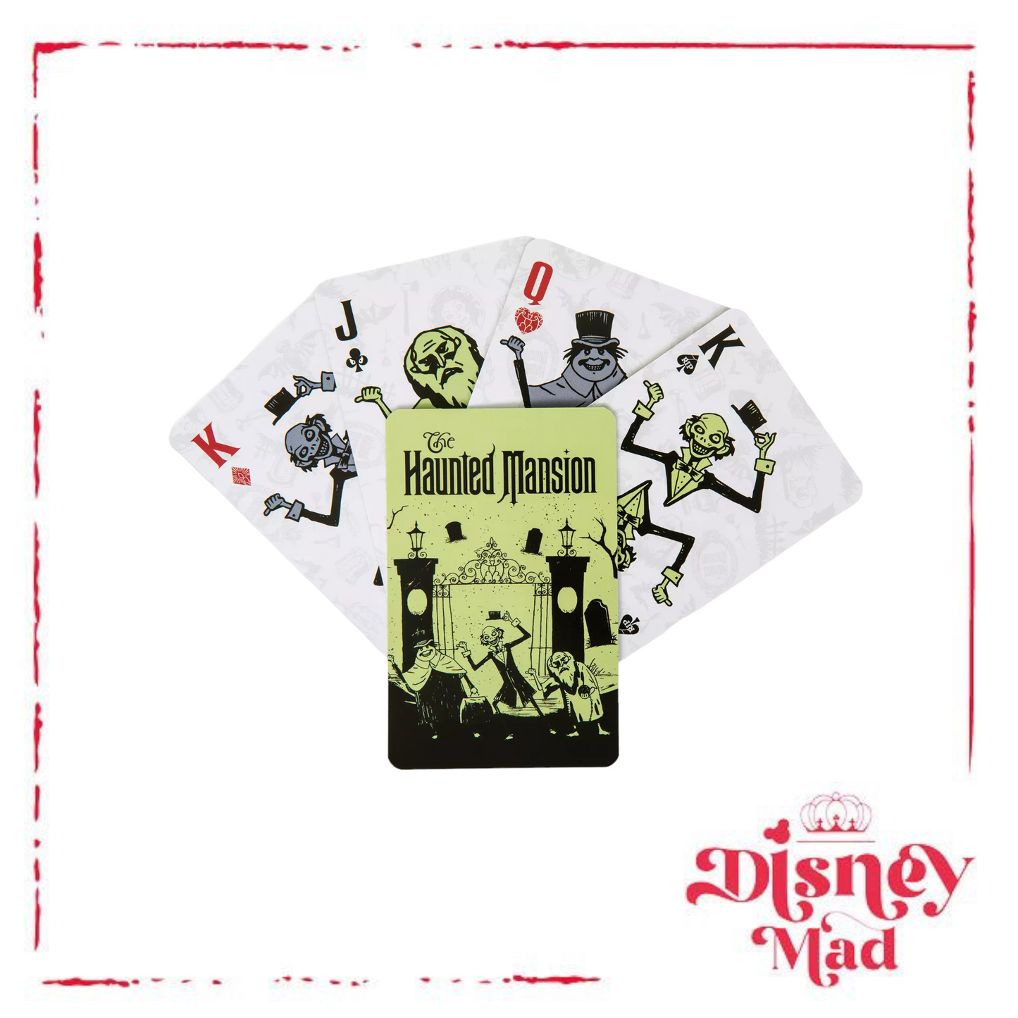 Disney The Haunted Mansion Playing Cards Parks Exclusive